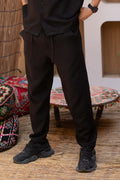 Relaxed Linen Pant - Black